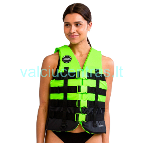 JOBE moteriška liemenė šv. žalia/juoda JOBE moteriška liemenė šv. žalia/juoda